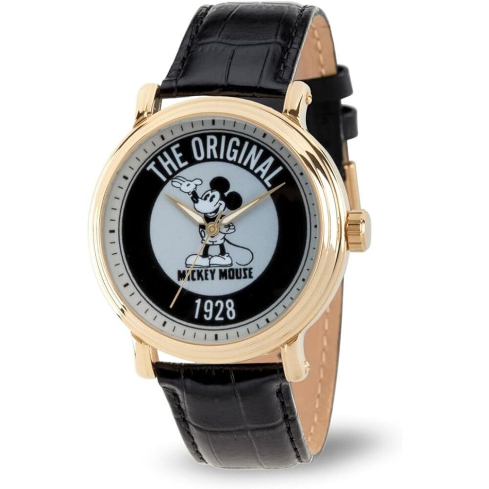 NWT - Disney Mickey Mouse Adult Vintage Analog Quartz Watch